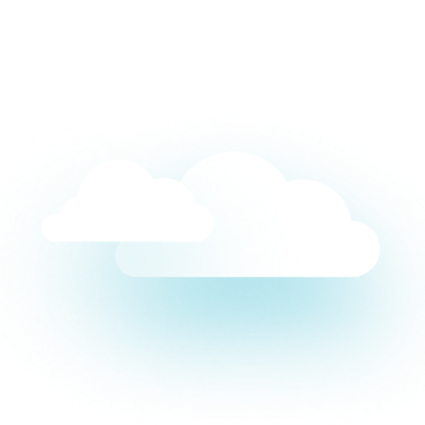 imagem de nuvem à direita